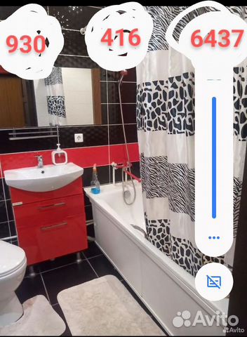 

Квартира-студия, 35 м², 2 кровати