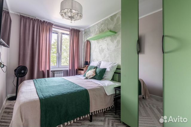 

2-к. квартира, 42 м², 3 кровати
