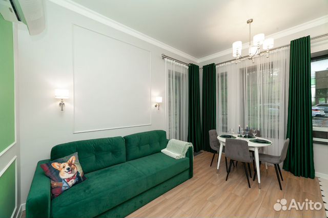 

1-к. квартира, 40 м², 3 кровати