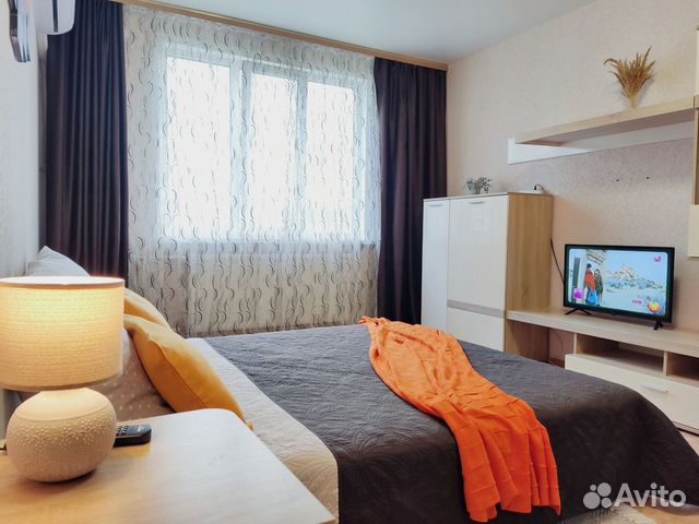 

1-к. квартира, 37 м², 2 кровати