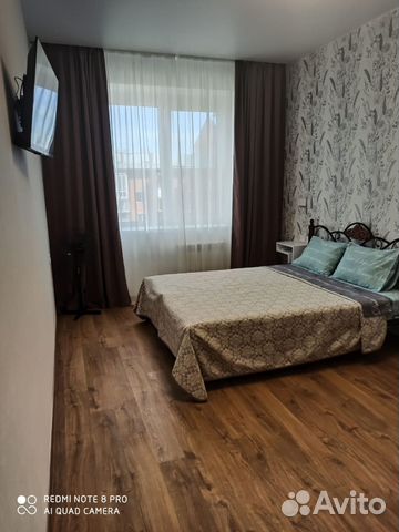 

1-к. квартира, 42 м², 2 кровати