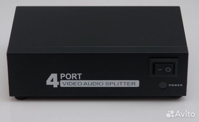 Разветвитель Тюльпанов AV RCA 1x4 1х8 сплиттер Разветвитель Тюльпанов AV RCA 1x4 1х8 сплиттер