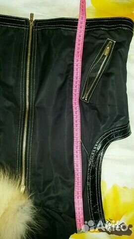 Жилетка с лисьим мехом Armando Diaz Оригинал