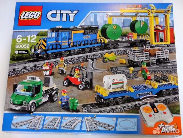 Lego city 60052 обзор