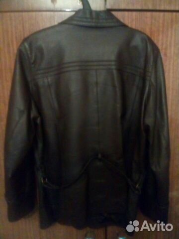 Куртка кожаная пиджак