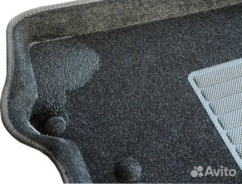 Коврики 3D с резин. подпятник для Hyundai Santa Fe Коврики 3D с резин. подпятник для Hyundai Santa Fe