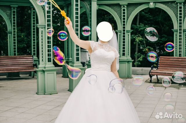Свадебное платье в идеальном состоянии