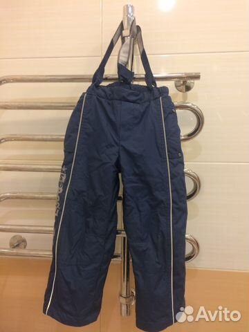 Утеплённые штаны комбинезон на подтяжках Шалуны
