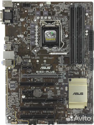 Связка Asus LGA 1151 B150-plus +radeon r7 performa