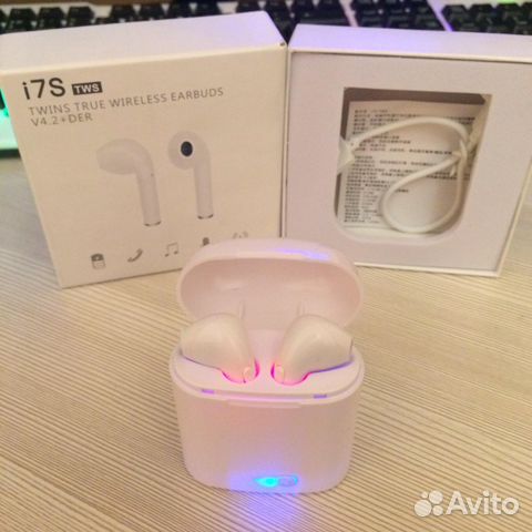 Беспроводные наушники Air pods HBQ I7 TWS