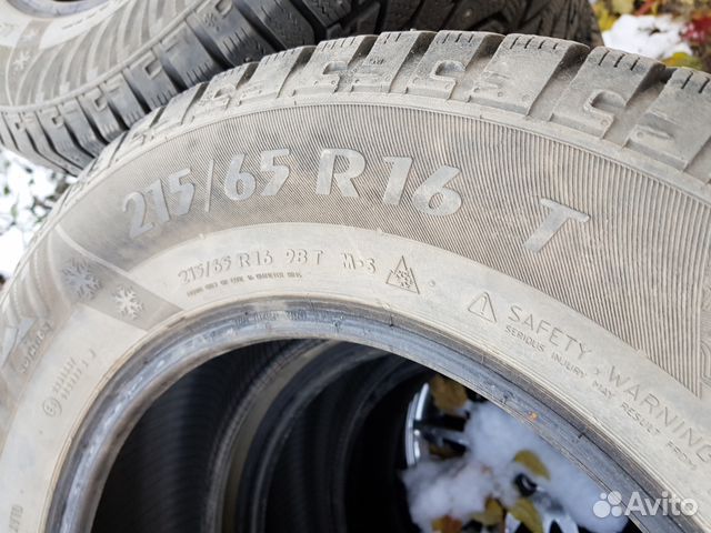 Зимние шины R16 215/65 пр. Германия- 4шт