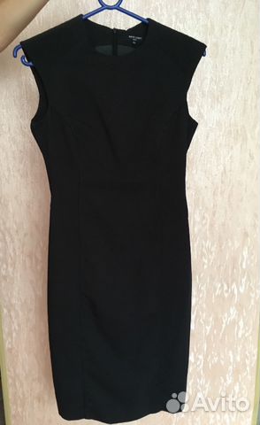 Офисное новое платье чёрное Офисное новое платье чёрное