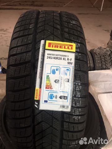 Pirelli Sottozero 3 275/35R20 и 245/40R20 RanFlat Pirelli Sottozero 3 275/35R20 и 245/40R20 RanFlat
