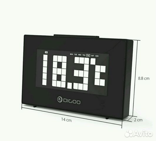 Настольные часы Digoo DG-C9