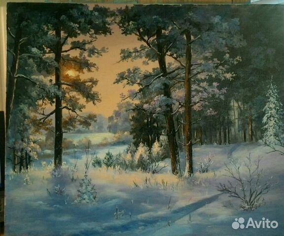 Живопись холст масло на заказ