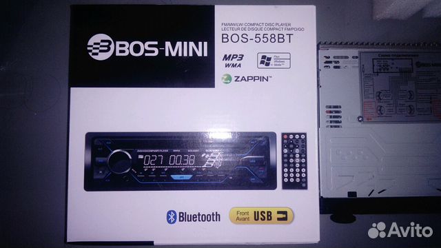 Магнитола BOS mini 556BT