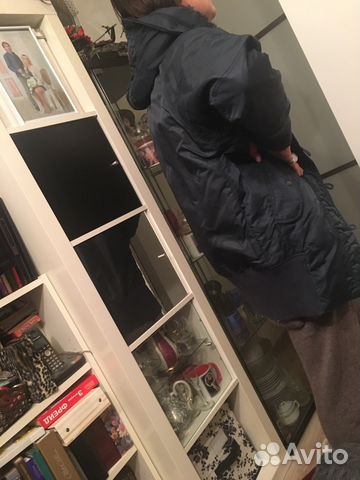 Куртка- парка удлиненная утепленная