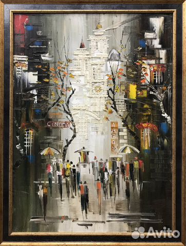 Картина маслом на холсте Картина маслом на холсте