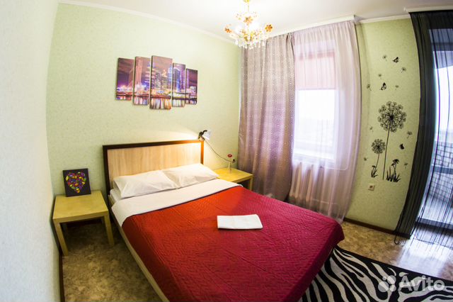 

Квартира-студия, 40 м², 2 кровати