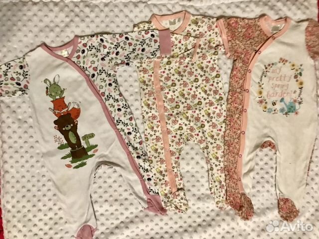 Пакет вещей на девочку 68 размер