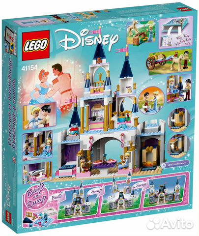 Lego Disney Princess 41154 Замок Золушки