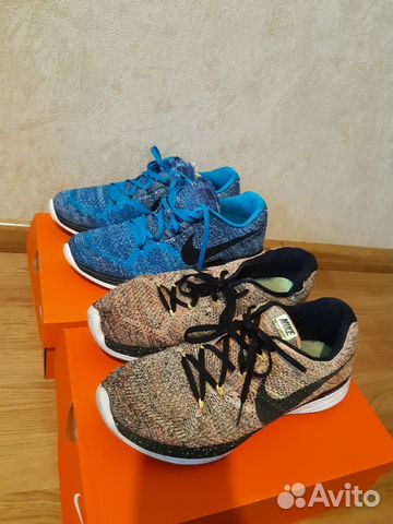 Nike Flyknit Lunar3 беговые кроссовки US 11