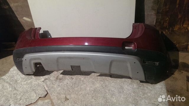 Бампер задний Рено Дастер