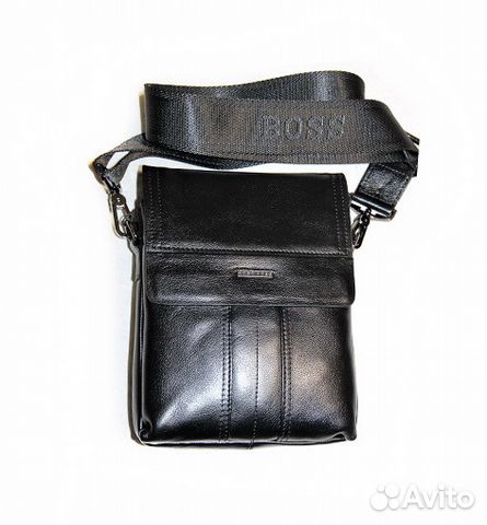 Мужская кожаная сумка H Boss black lux планшетка Мужская кожаная сумка H Boss black lux планшетка
