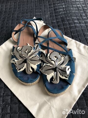 Замшевые сандали Marni оригинал