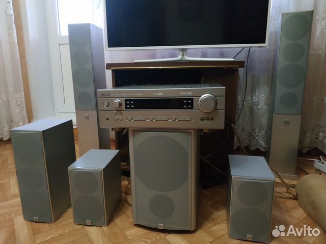Домашний кинотеатр Canton + ресивер Yamaha RX-V540 Домашний кинотеатр Canton + ресивер Yamaha RX-V540