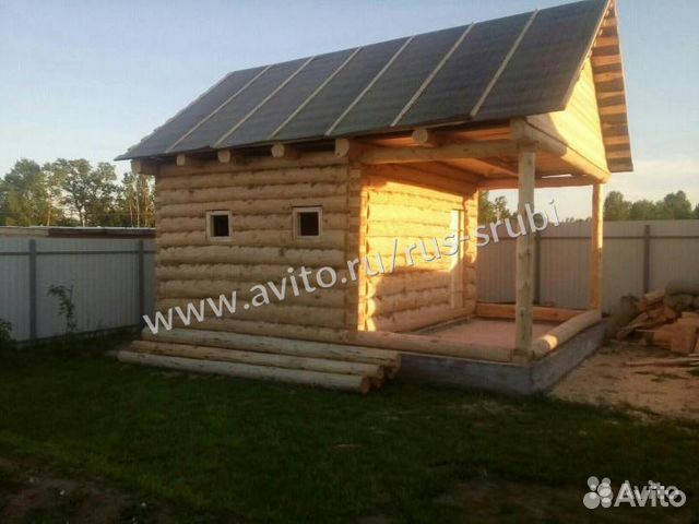 Сруб бани/дома