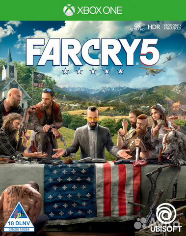 Xbox игры Far Cry 5, Mortal Kombat XL, Fifa 18
