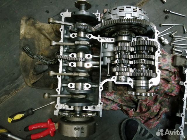 Двигатель от Kawasaki ZZR 400-2 по запспстям