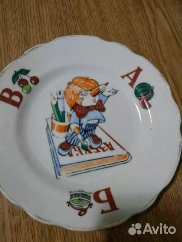 Детские тарелки, Чехия и СССР