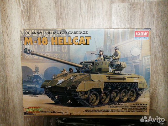 Модель танка М-18 Hellcat