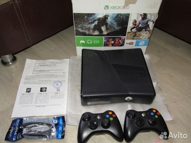 Xbox 360 250gb 55+игр freeboot GTA5-Fifa19