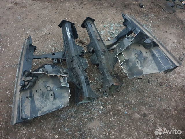 Лонжерон передний левый правый audi a6 c5 а6 с5