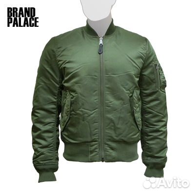 Куртка бомбер Alpha Industries MA-1 Slim Fit Sage