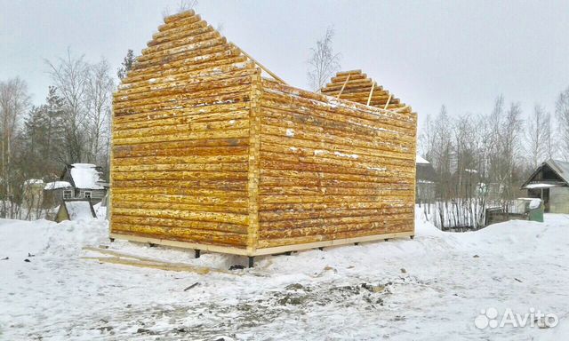 Сруб из бревна 6х9 Сруб из бревна 6х9