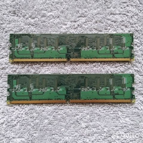 Оперативка SAMSUNG DDR2 2x1Gb
