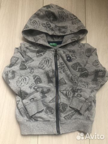 Толстовка легкая Benetton 3-4г Толстовка легкая Benetton 3-4г