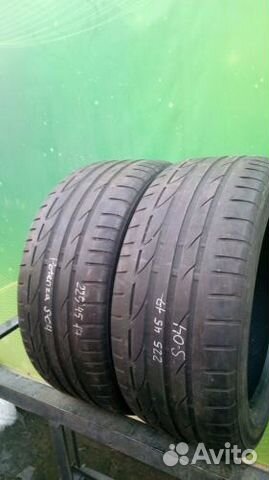 225/45/17 шины Bridgestone Potenza S04 (5,8mm) 225/45/17 шины Bridgestone Potenza S04 (5,8mm)