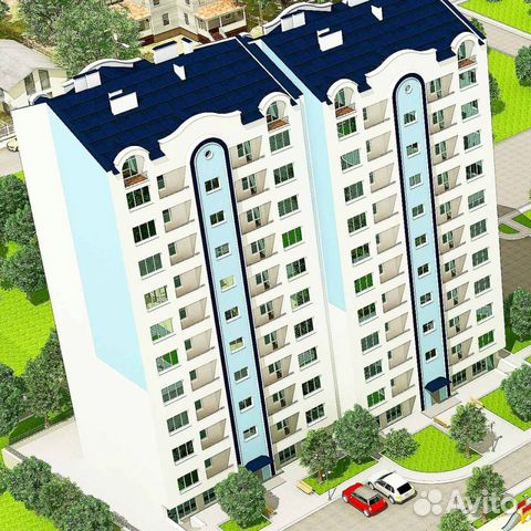 1-к квартира, 46 м², 1/11 эт. 1-к квартира, 46 м², 1/11 эт.
