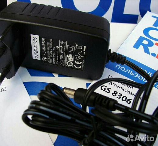 Адаптер триколор блок питания