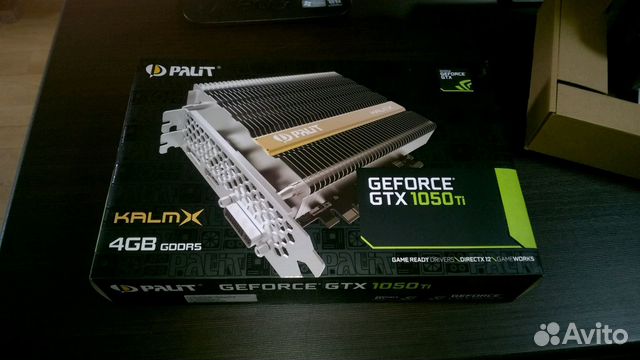 Palit GeForce GTX 1050 Ti 4 гб ddr5
