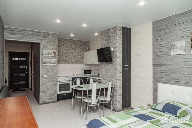 

Квартира-студия, 33 м², 3 кровати