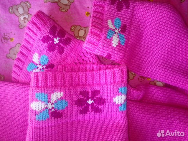 Комплект вязаный