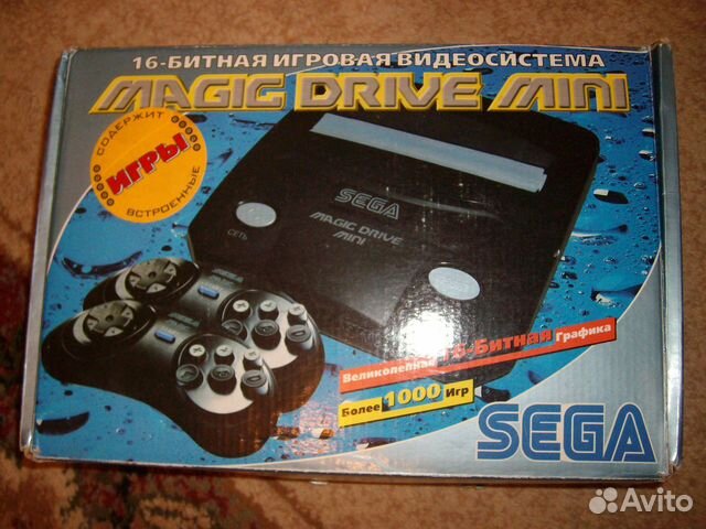 Igr Pristavka Sega Magic Drive Mini Nerabochaya Kupit V Volzhskom Bytovaya Elektronika Avito