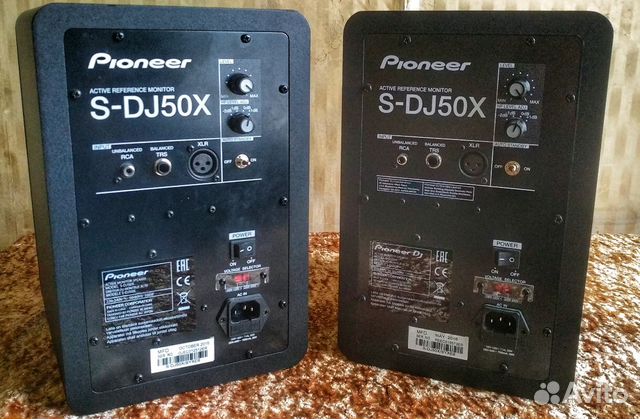 Активные Мониторы Peoneer S-DJ50X + xenyx1202x