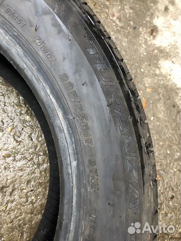 225 55 17 Bridgestone Turanza T001 97W 225 55 17 Bridgestone Turanza T001 97W
